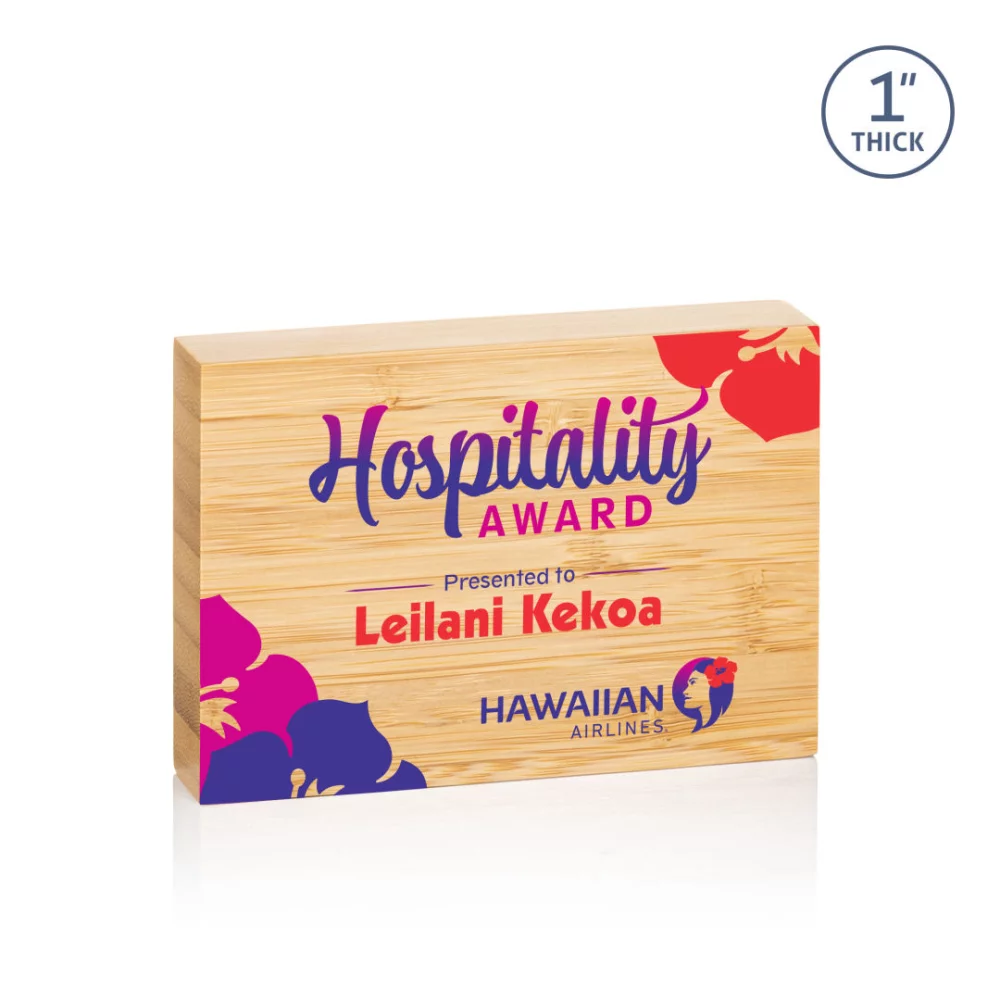 VividPrint™ Award - Auckland 3½"x5"