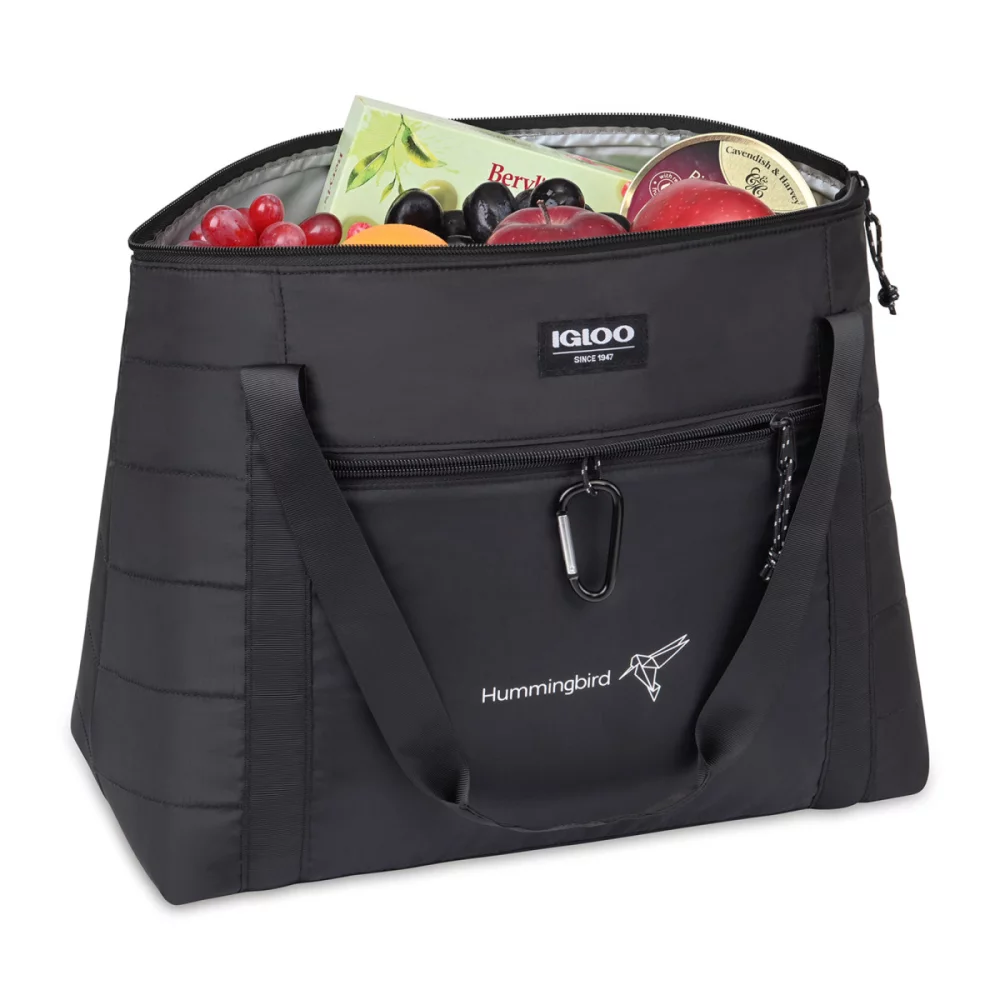 Sac isotherme pliable Igloo® Packable Puffer 20 canettes - Noir
