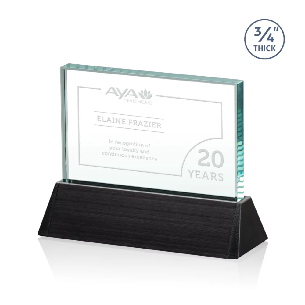 Ballard Award (H) - Jade/Black 4"x6"