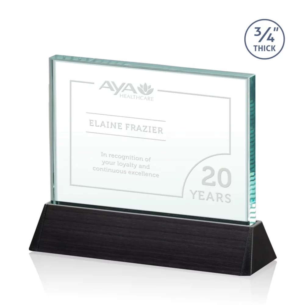 Ballard Award (H) - Jade/Black 6"x8"
