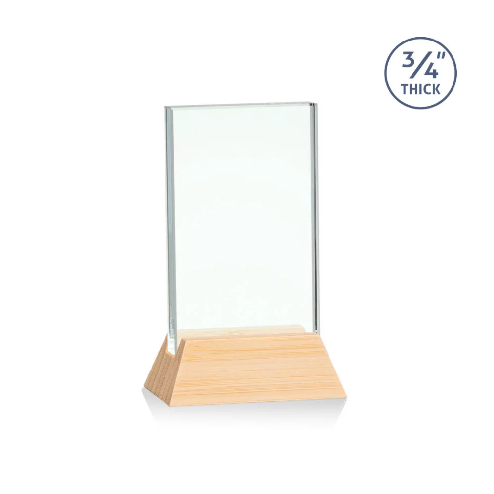 Walkerton Award - Jade/Bamboo Vert 3"x5"