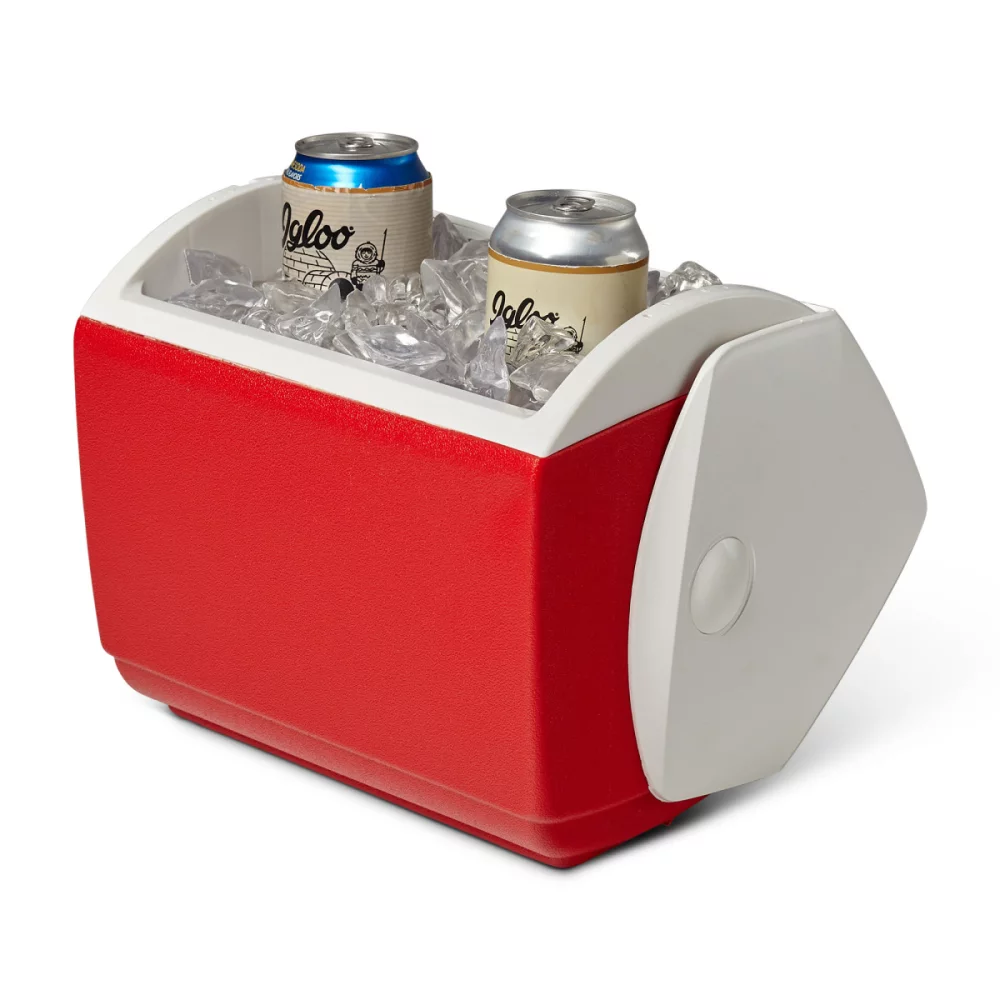 Igloo® Playmate Pal™ 7 Qt Cooler - White-Red Star