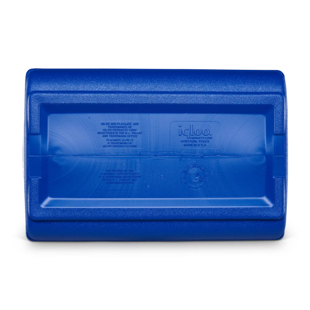 Igloo® Playmate Elite 16 Qt Cooler - White-Majestic Blue