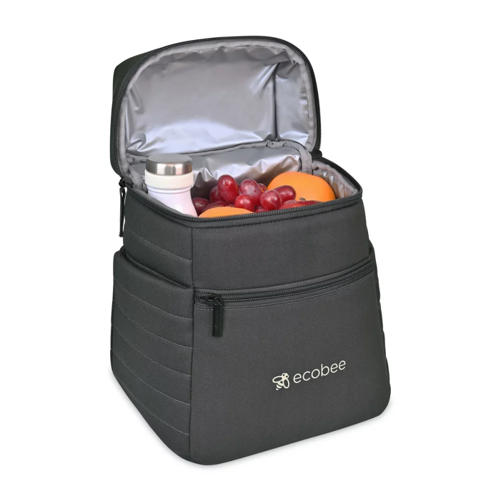 Sac à dos isotherme mini Aviana™ en bambou - Sable noir