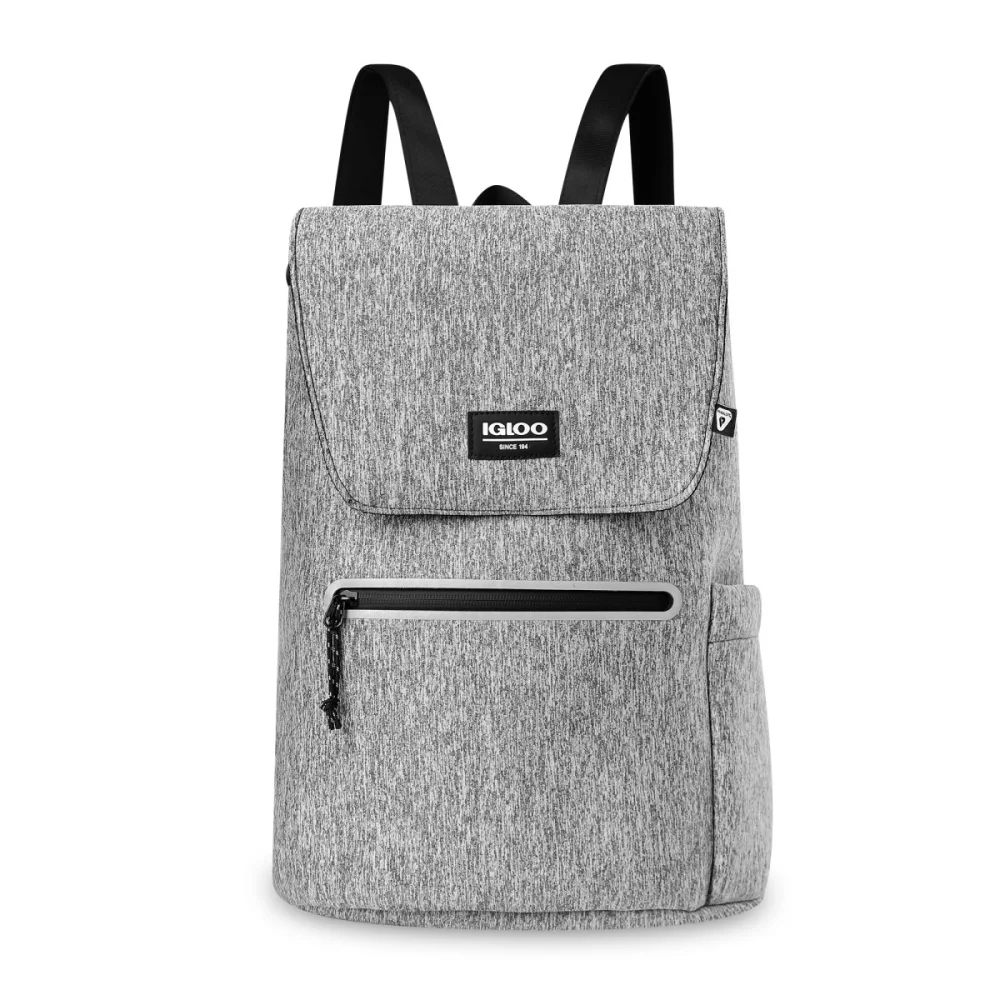 Igloo® Moxie Cinch Backpack Cooler - Heather Gray