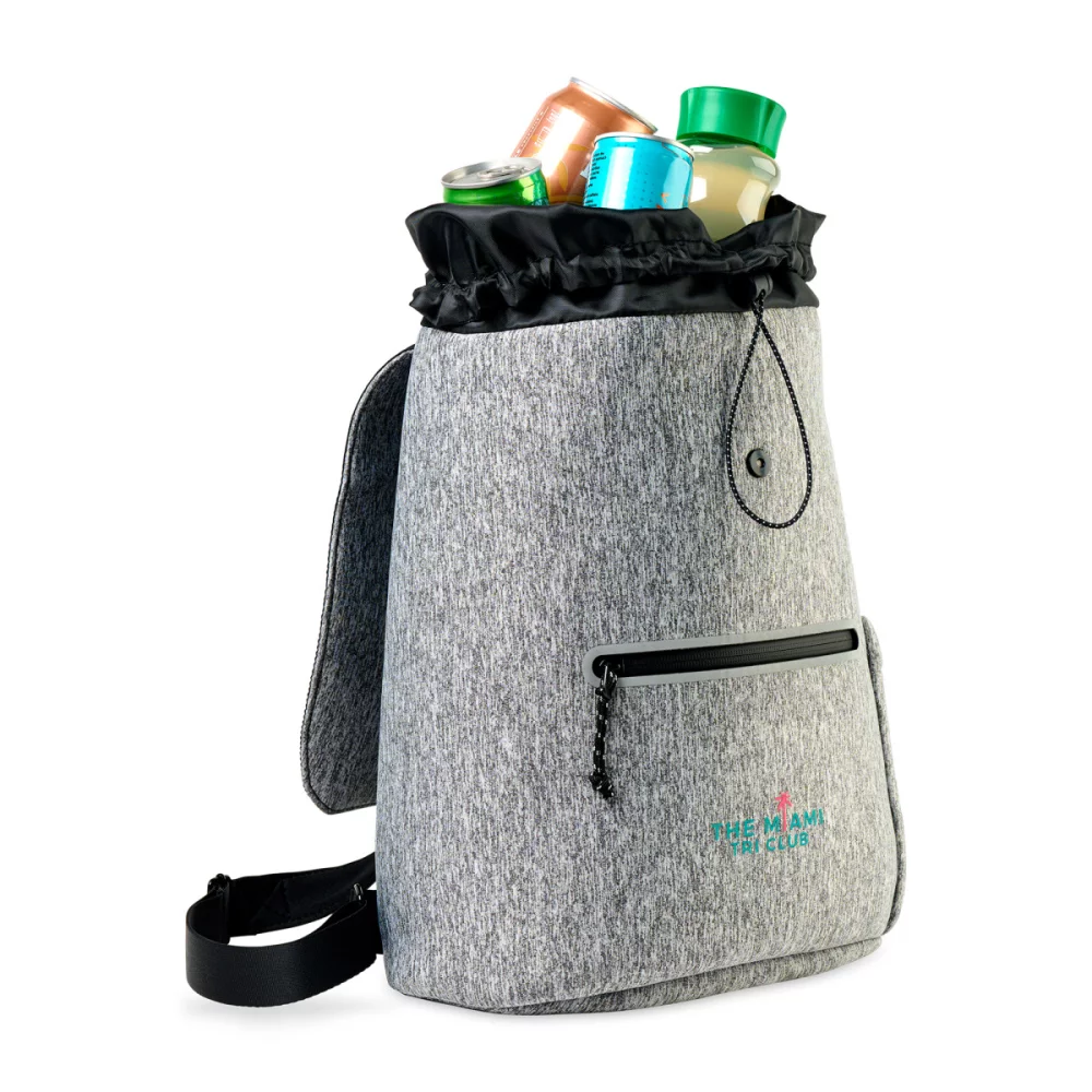 Igloo® Moxie Cinch Backpack Cooler - Heather Gray