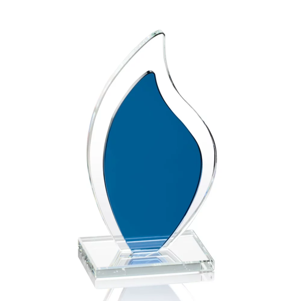 Flamingo Award - Blue/Starfire 8"