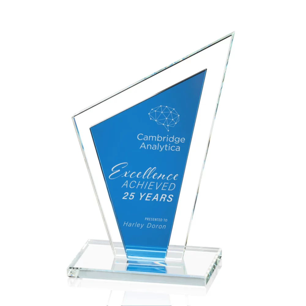 Milton Award - Blue/Starfire 9"