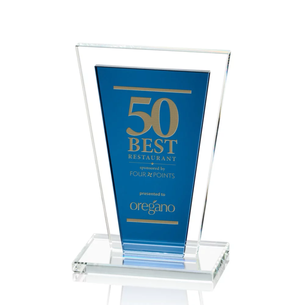 Heckel Award - Blue/Starfire 7"