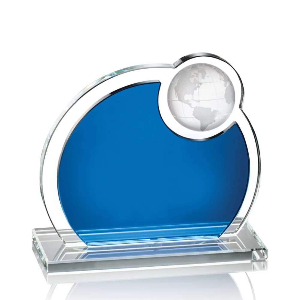 Prix Riccarda Globe - Bleu/Starfire 8"