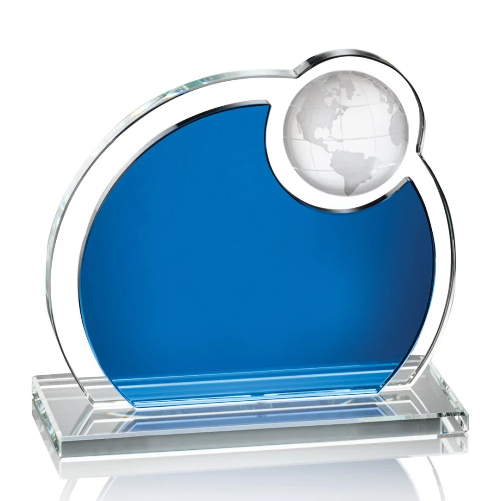 Prix Riccarda Globe - Bleu/Starfire 9½"