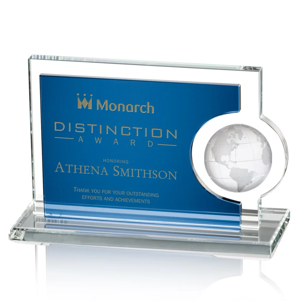 Prix Calvina Globe - Bleu/Starfire 9½"