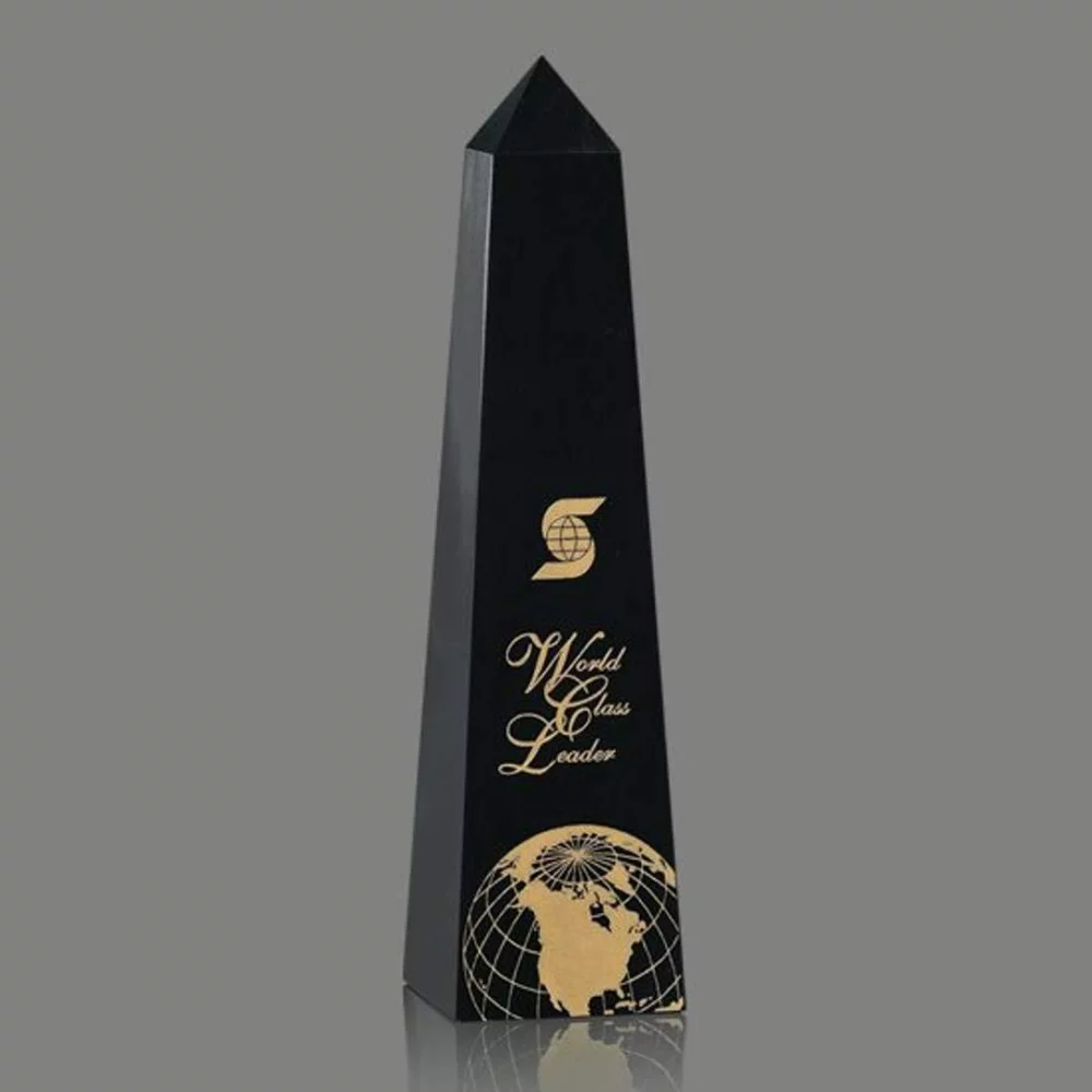 Obelisk Award - Marble 8"