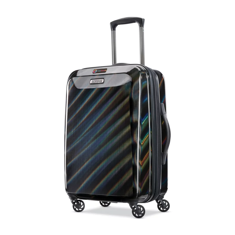 Valise à roulettes American Tourister® Moonlight 21" - Noir irisé