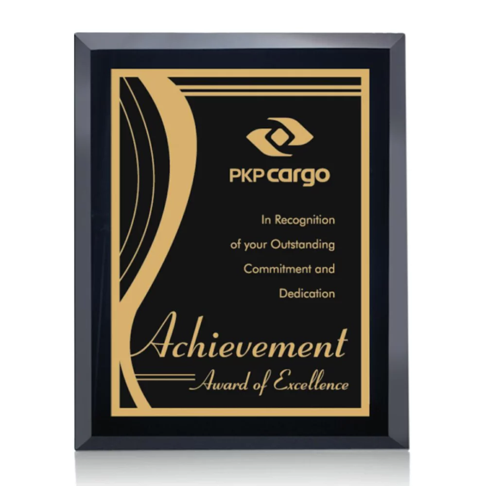 Avonlea/Marietta - Black/Gold 9"x12"