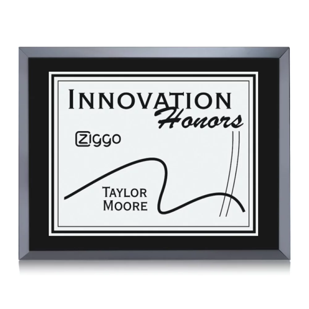 Avonlea/Everett - Black/Silver 11"x14"