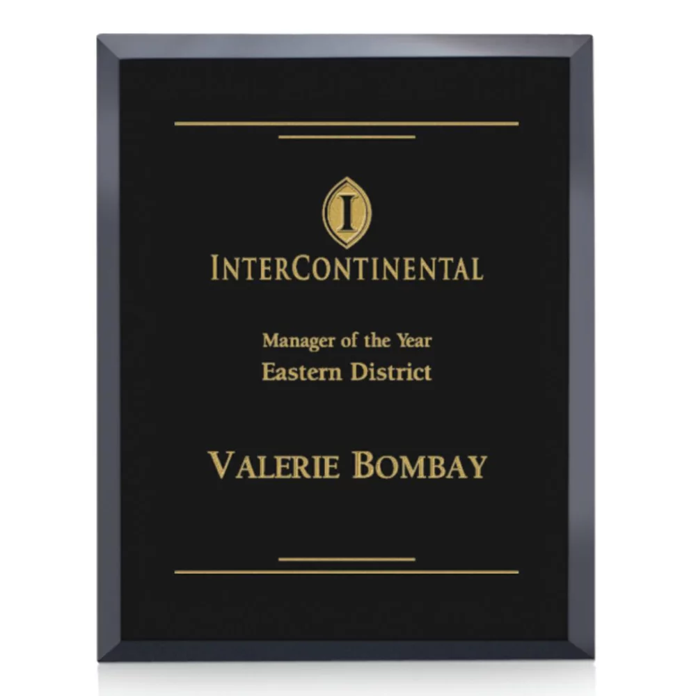 Avonlea Plaque - Black 12"x15"