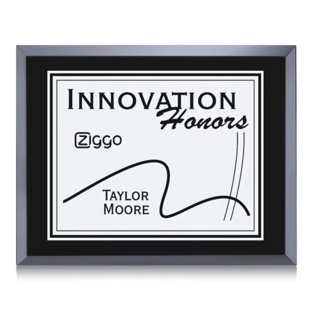 Avonlea/Everett - Black/Silver 12"x15"