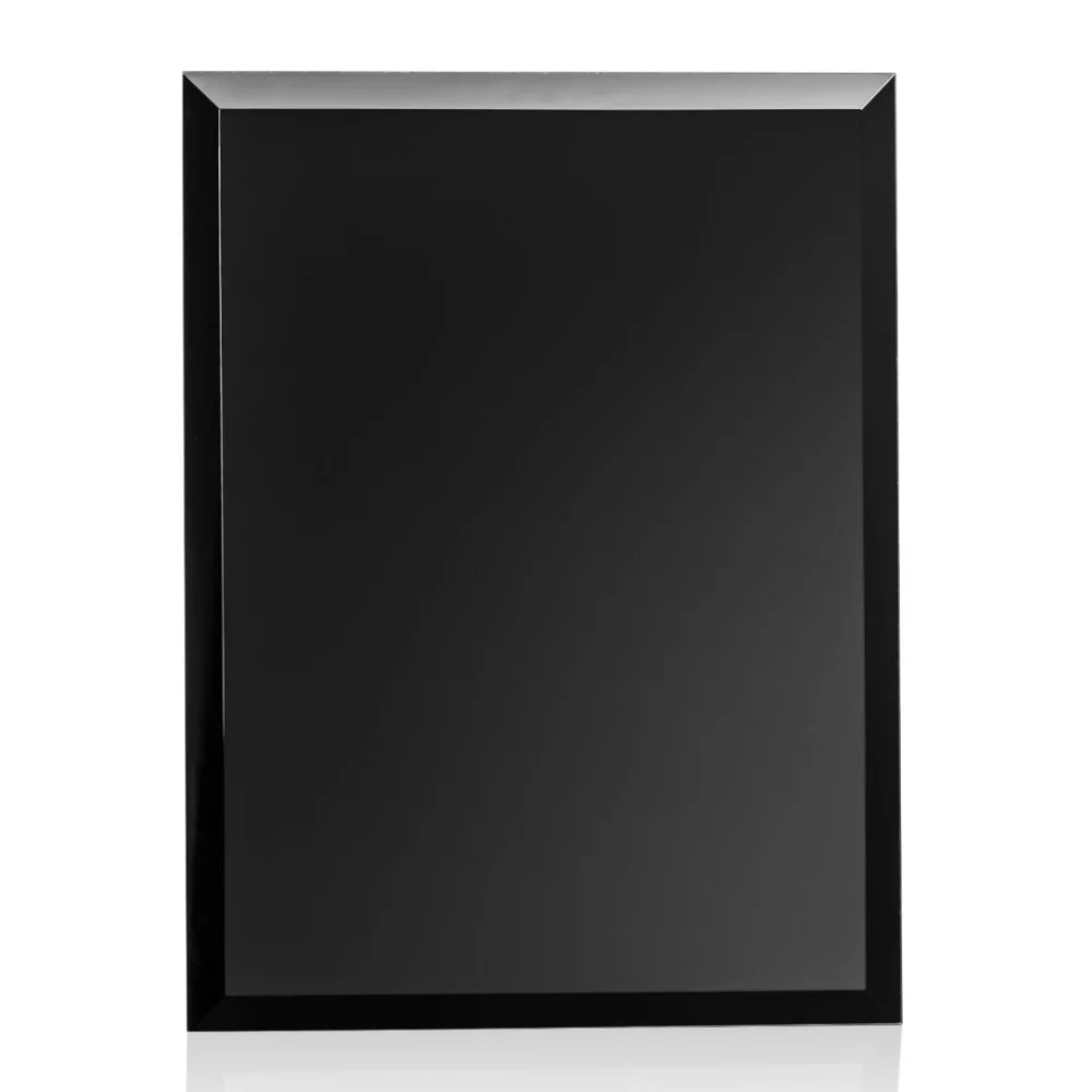 Merano Plaque - Black/Silver 9"x12"