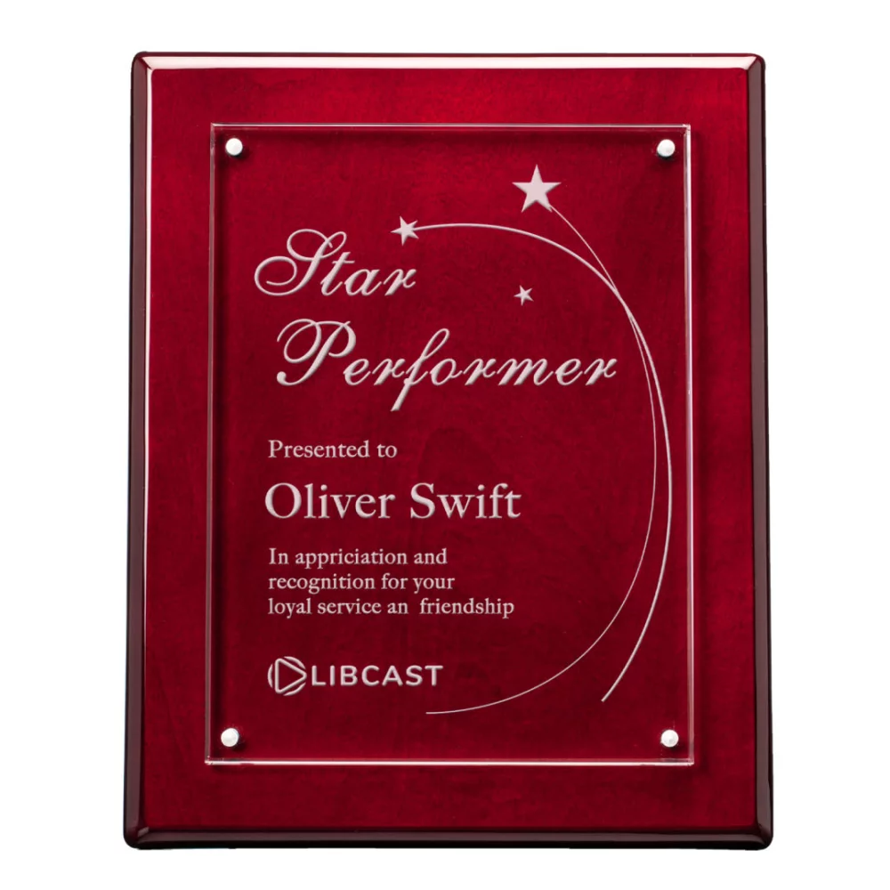 Plaque de sédum - Palissandre 9"x12"