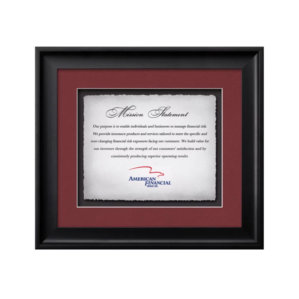 Heidelberg/VividPrint™ - Noir/Bordeaux 16½"x19½"