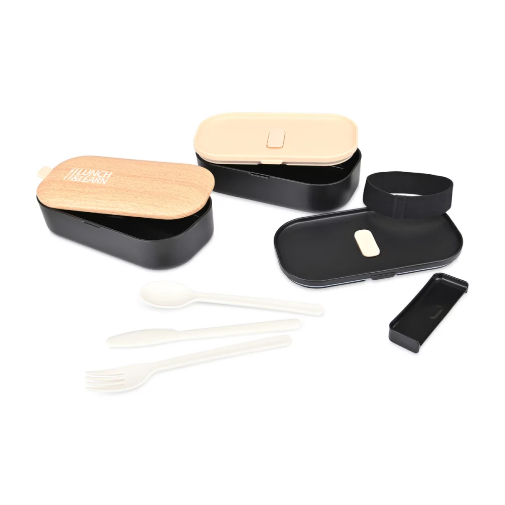 Osaka Bento Lunch Box - Black