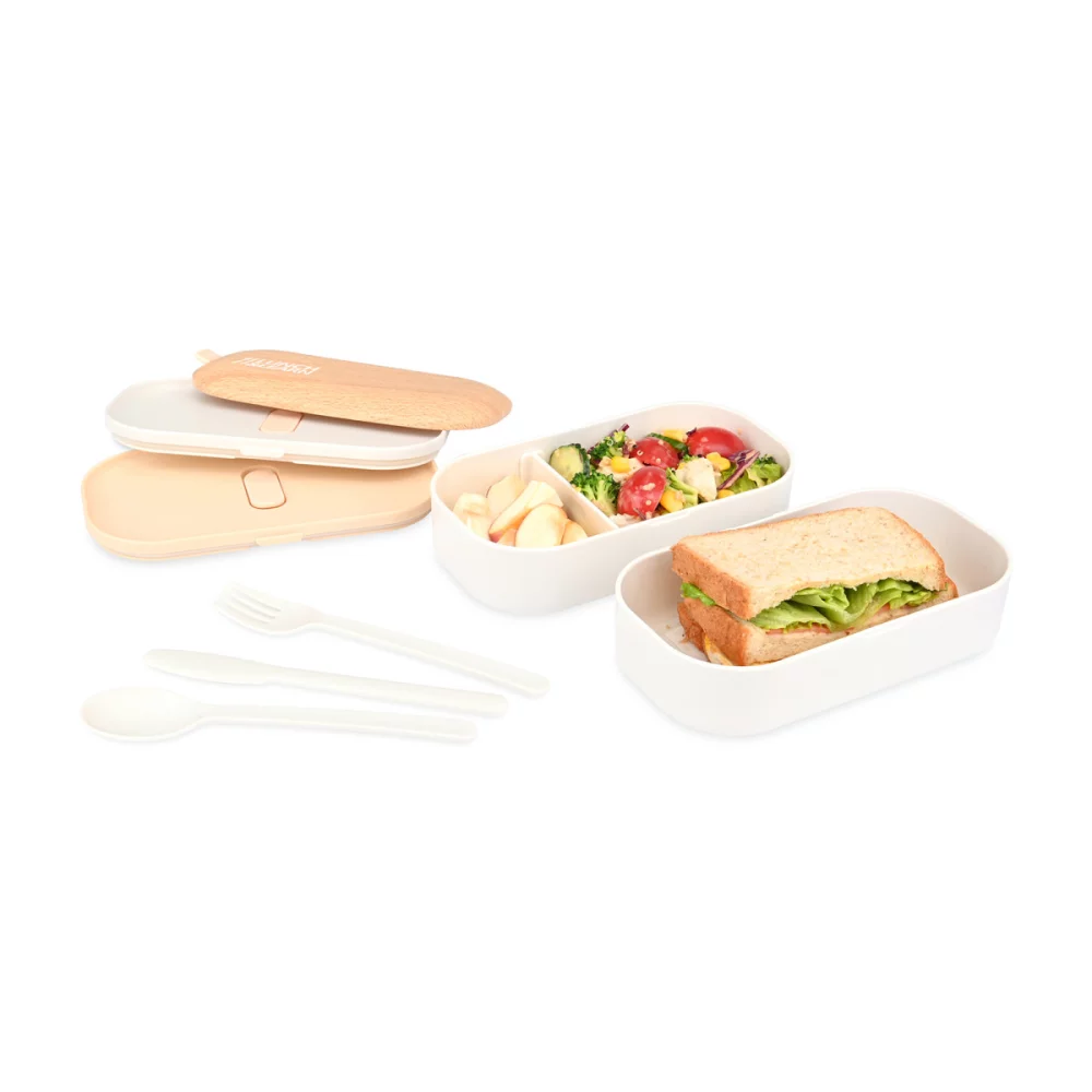 Osaka Bento Lunch Box - White