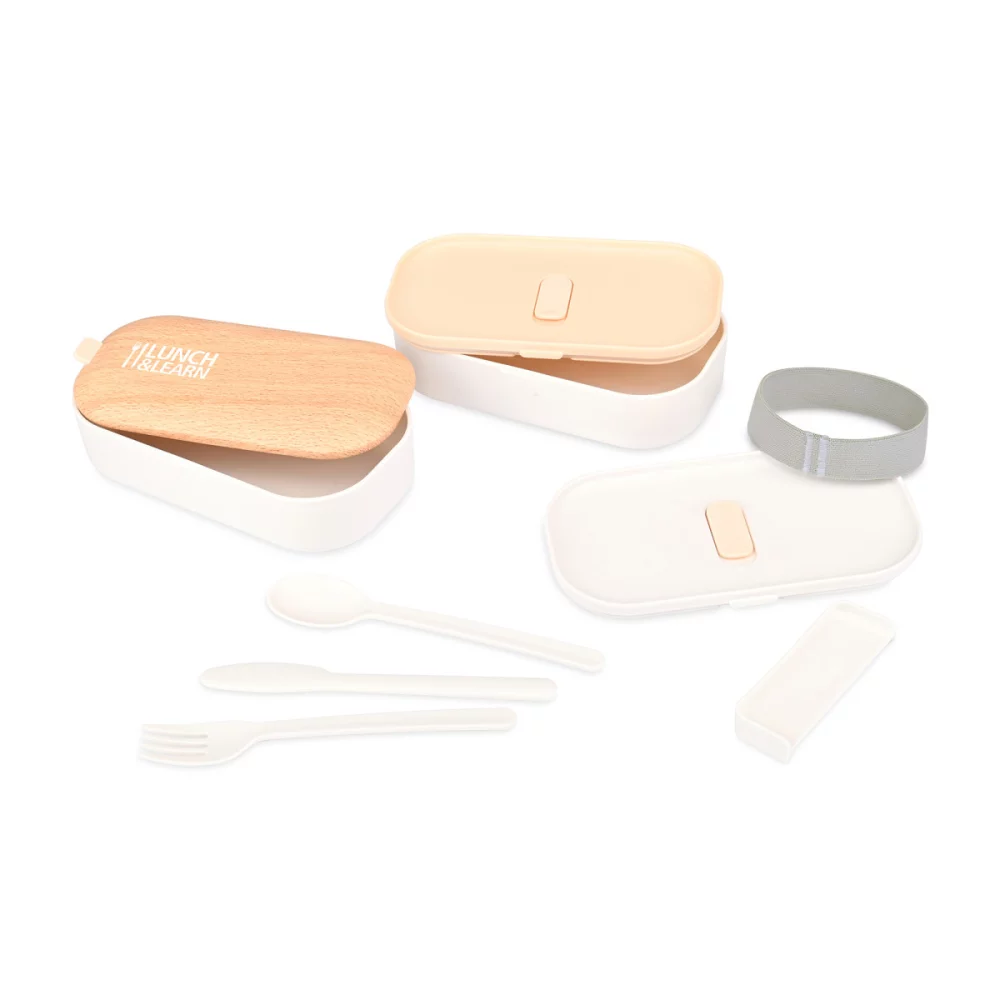 Osaka Bento Lunch Box - White