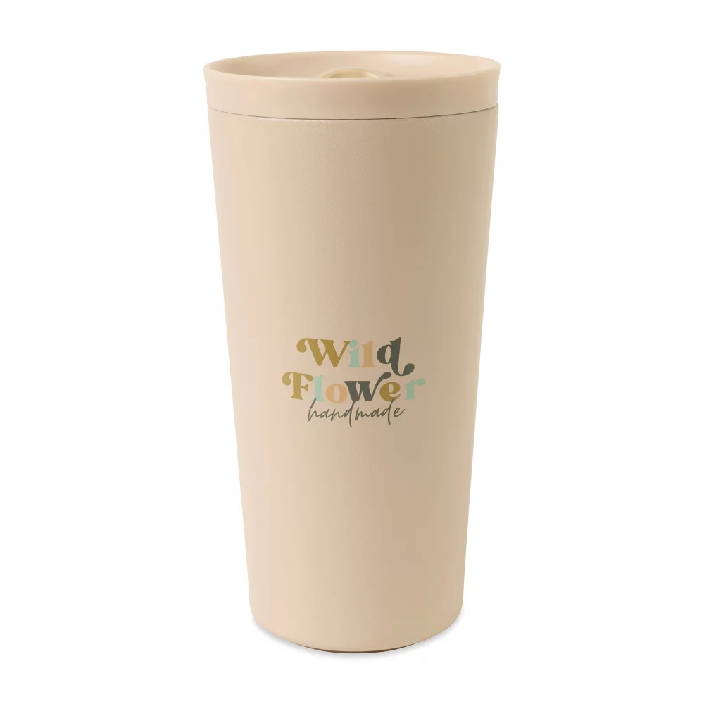 Aviana™ Rowan Recycled Tumbler - 17 Oz. - Light Peach