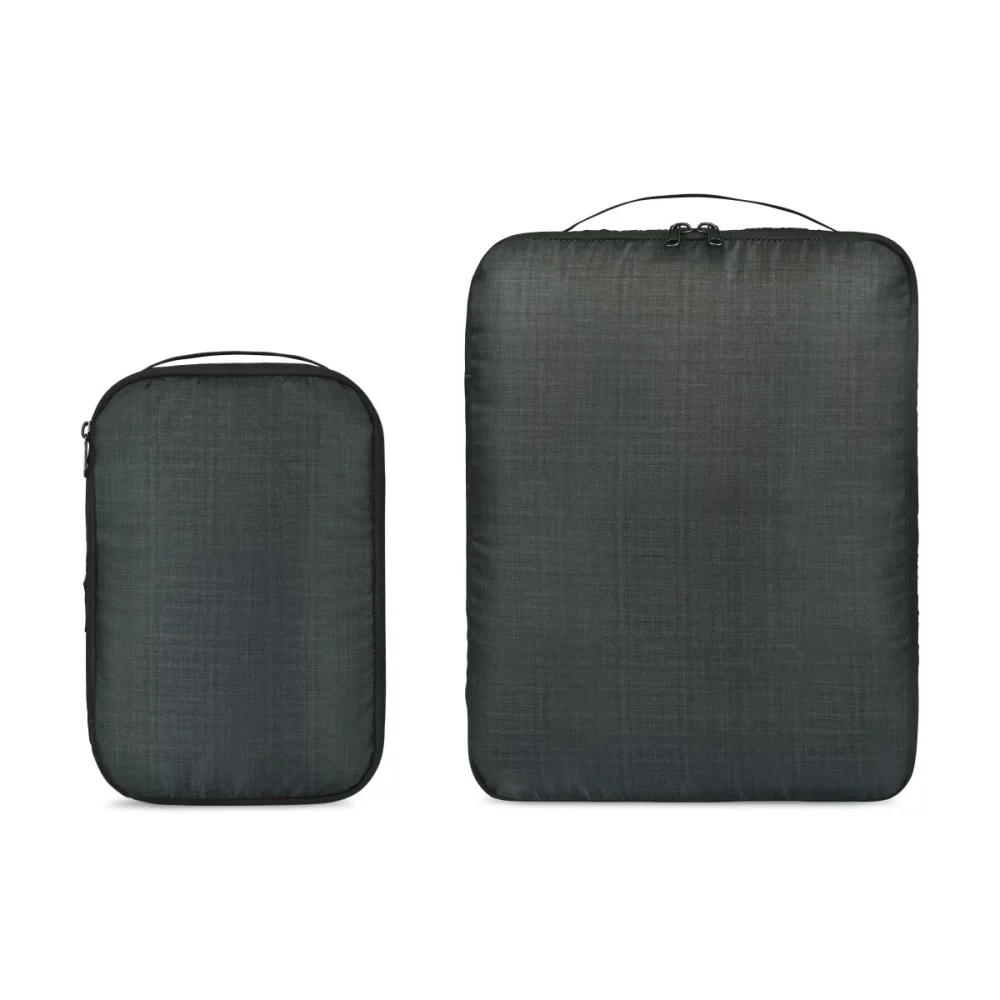 Ensemble de cubes de rangement compressibles Alba - Sable noir