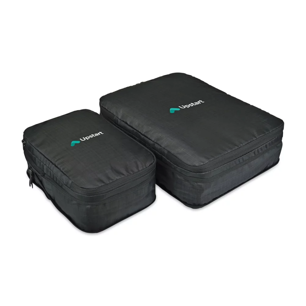 Ensemble de cubes de rangement compressibles Alba - Sable noir
