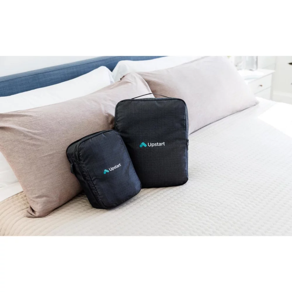 Ensemble de cubes de rangement compressibles Alba - Sable noir