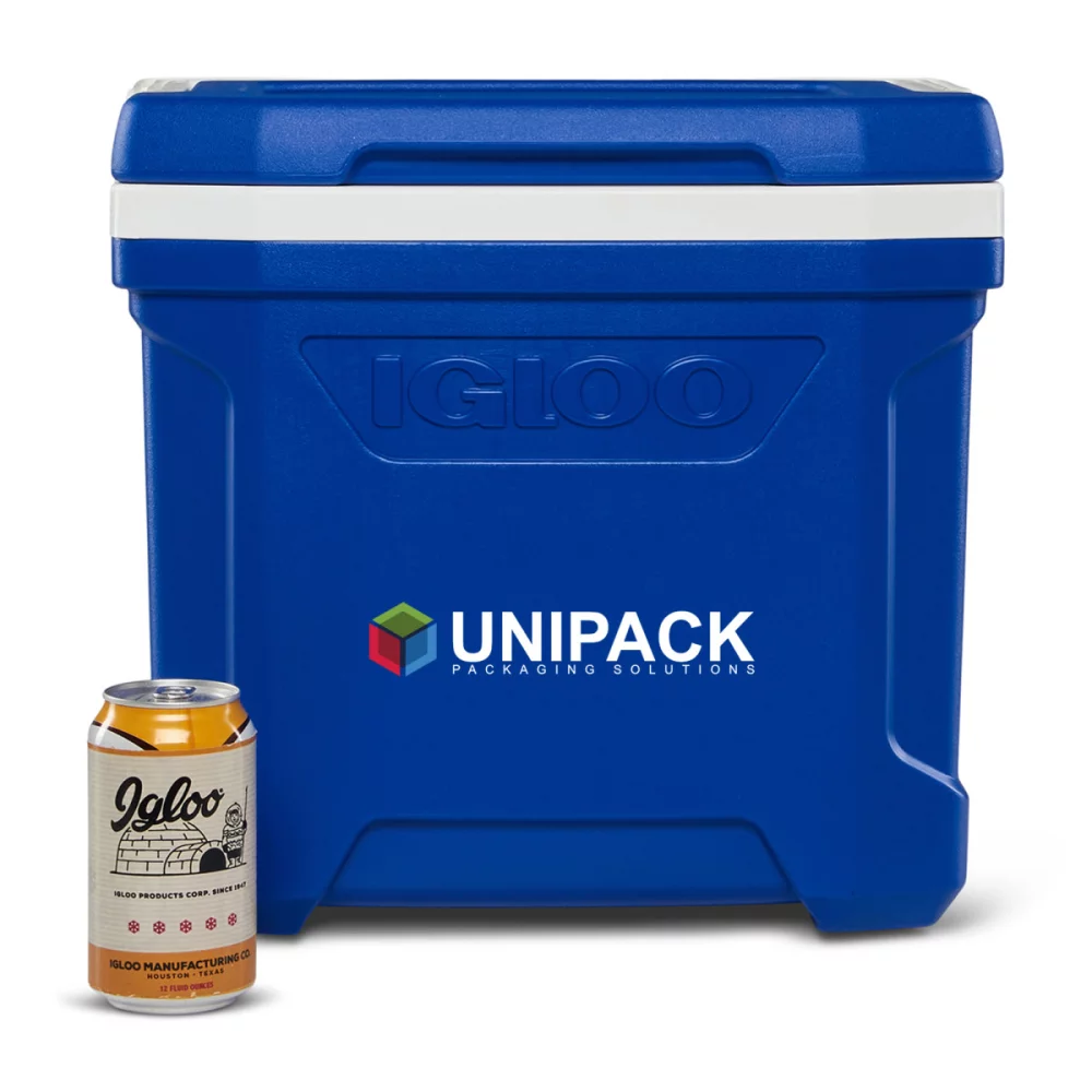 Igloo® Profile II 16 Qt Cooler - White-Majestic Blue