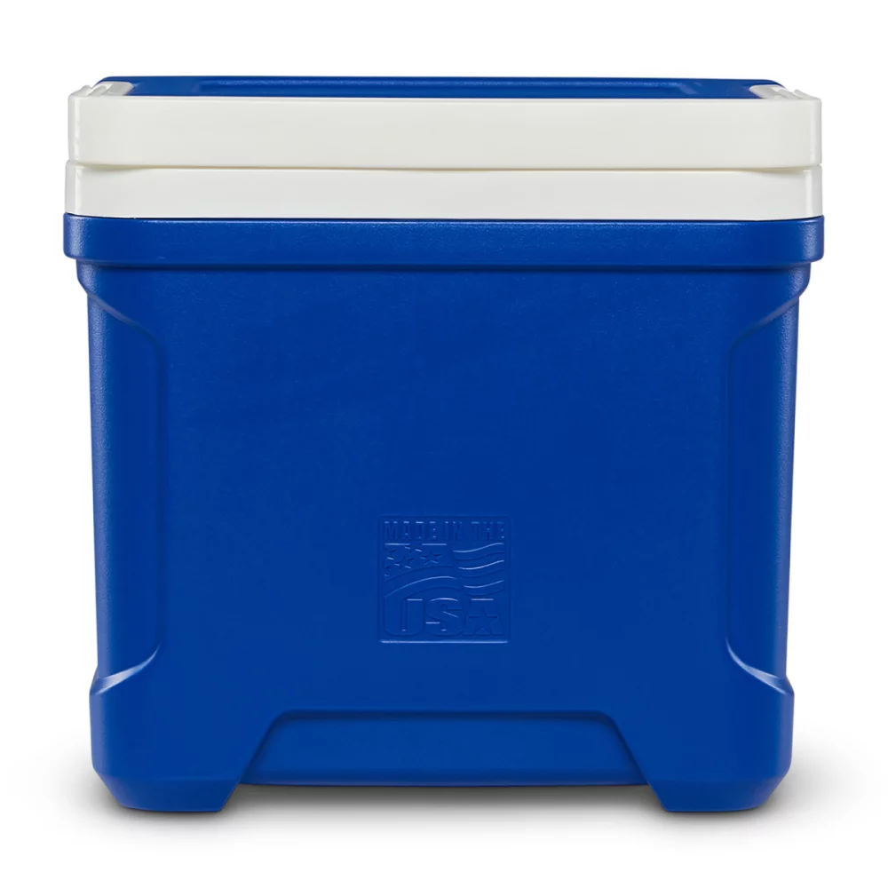 Igloo® Profile II 16 Qt Cooler - White-Majestic Blue