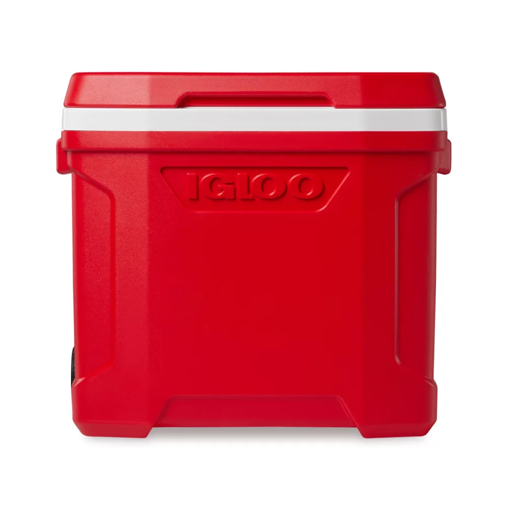Igloo® Profile II 28 Qt Roller Cooler - Blanc-Rouge Star