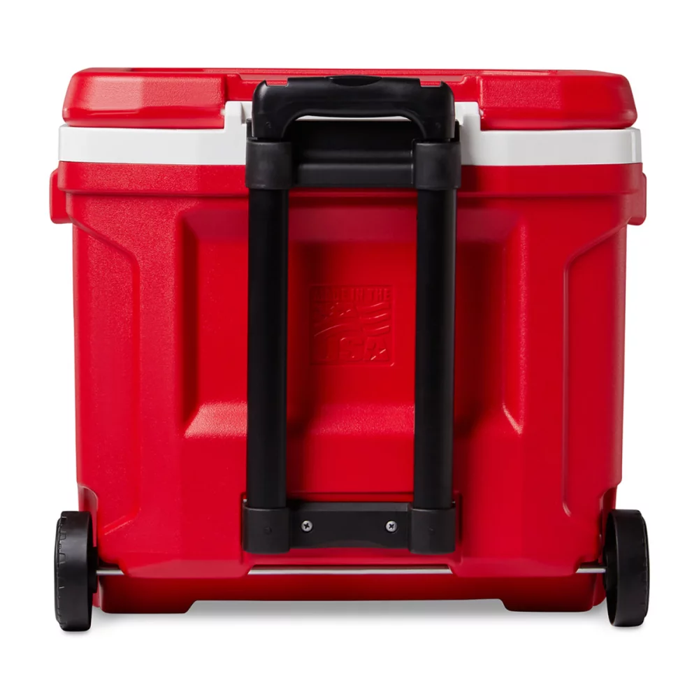 Igloo® Profile II 28 Qt Roller Cooler - Blanc-Rouge Star