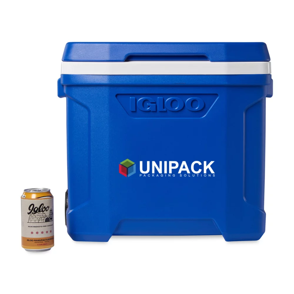 Igloo® Profile II 28 Qt Roller Cooler - Blanc-Bleu Majestueux