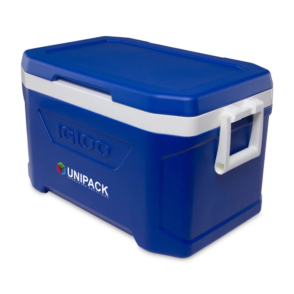 Igloo® Profile II 50 Qt Cooler - White-Majestic Blue