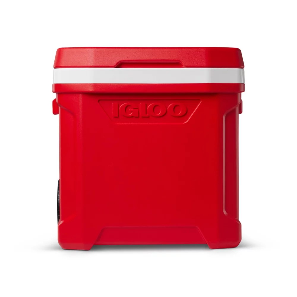 Igloo® Profile II 60 Qt Roller Cooler - Blanc-Rouge Star