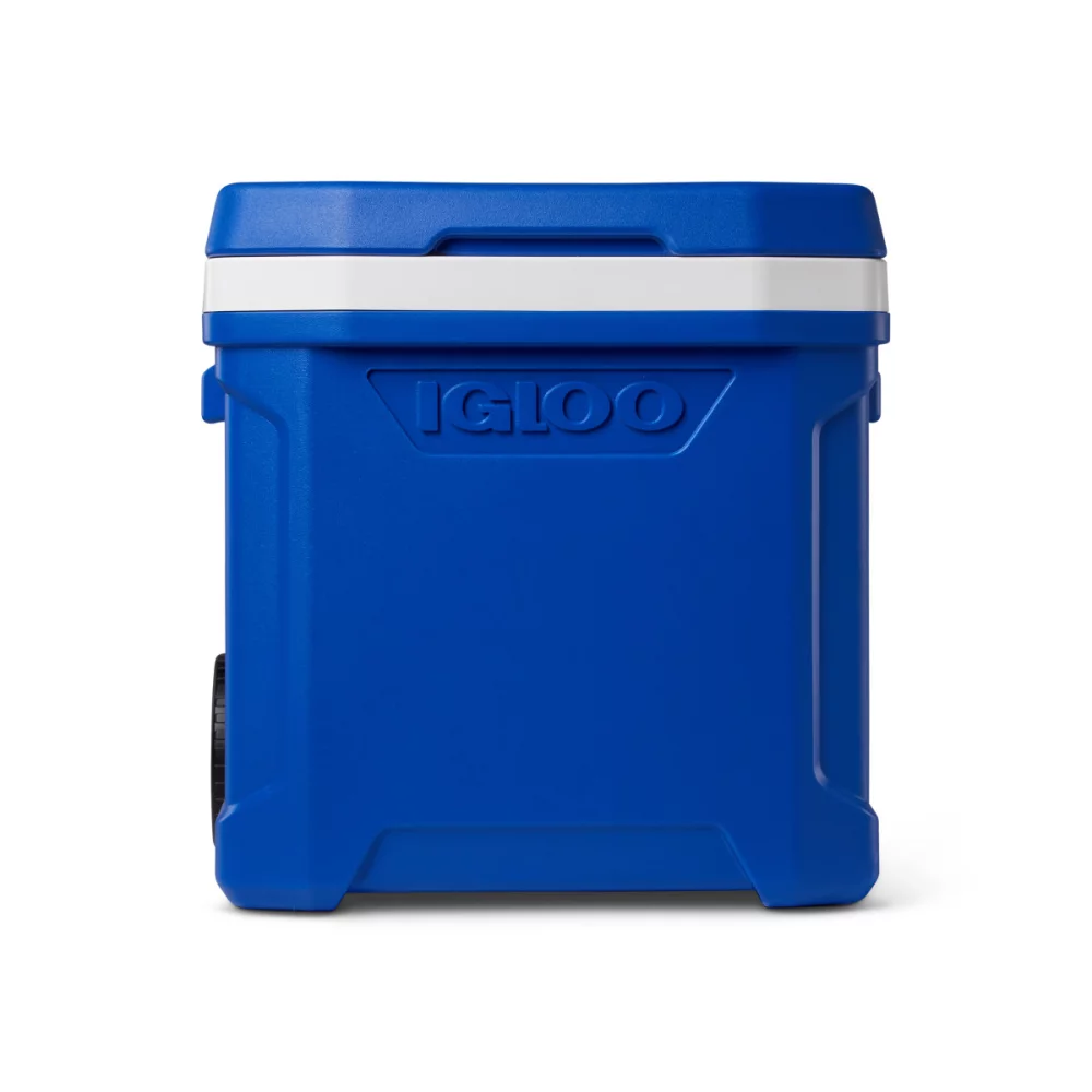 Igloo® Profile II 60 Qt Roller Cooler - Blanc-Bleu Majestueux
