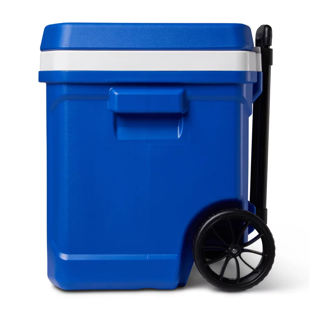 Igloo® Profile II 60 Qt Roller Cooler - Blanc-Bleu Majestueux