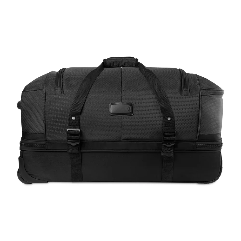 Sac de voyage à roulettes High Sierra® Fairlead 22" à fond déroulant - Mercure-Noir