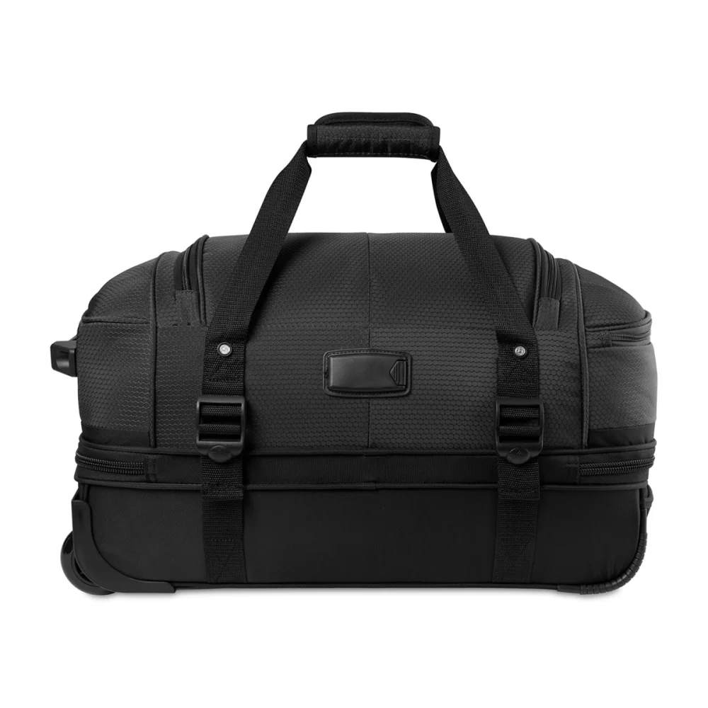 Sac de voyage à roulettes High Sierra® Fairlead 22" à fond déroulant - Mercure-Noir