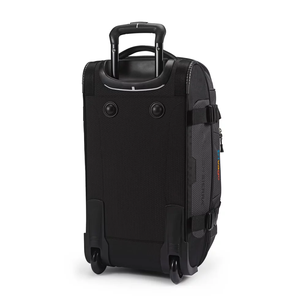 Sac de voyage à roulettes High Sierra® Fairlead 22" à fond déroulant - Mercure-Noir