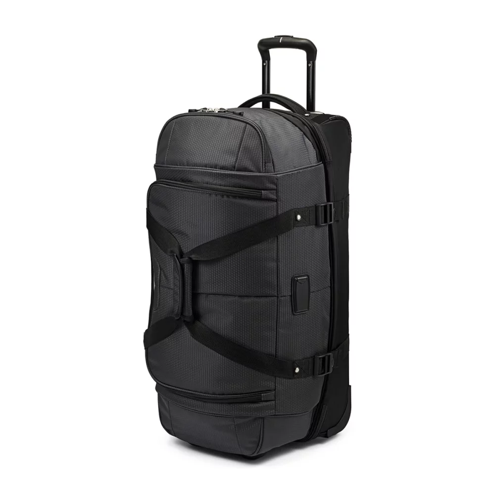 Sac de voyage à roulettes High Sierra® Fairlead 28" à fond rigide - Mercure-Noir