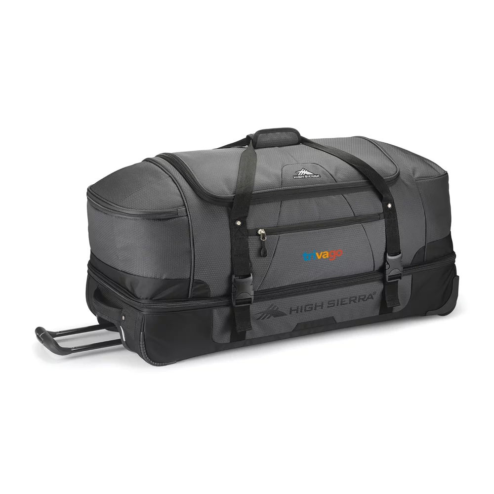 Sac de voyage à roulettes High Sierra® Fairlead 34" à fond rigide - Mercure-Noir