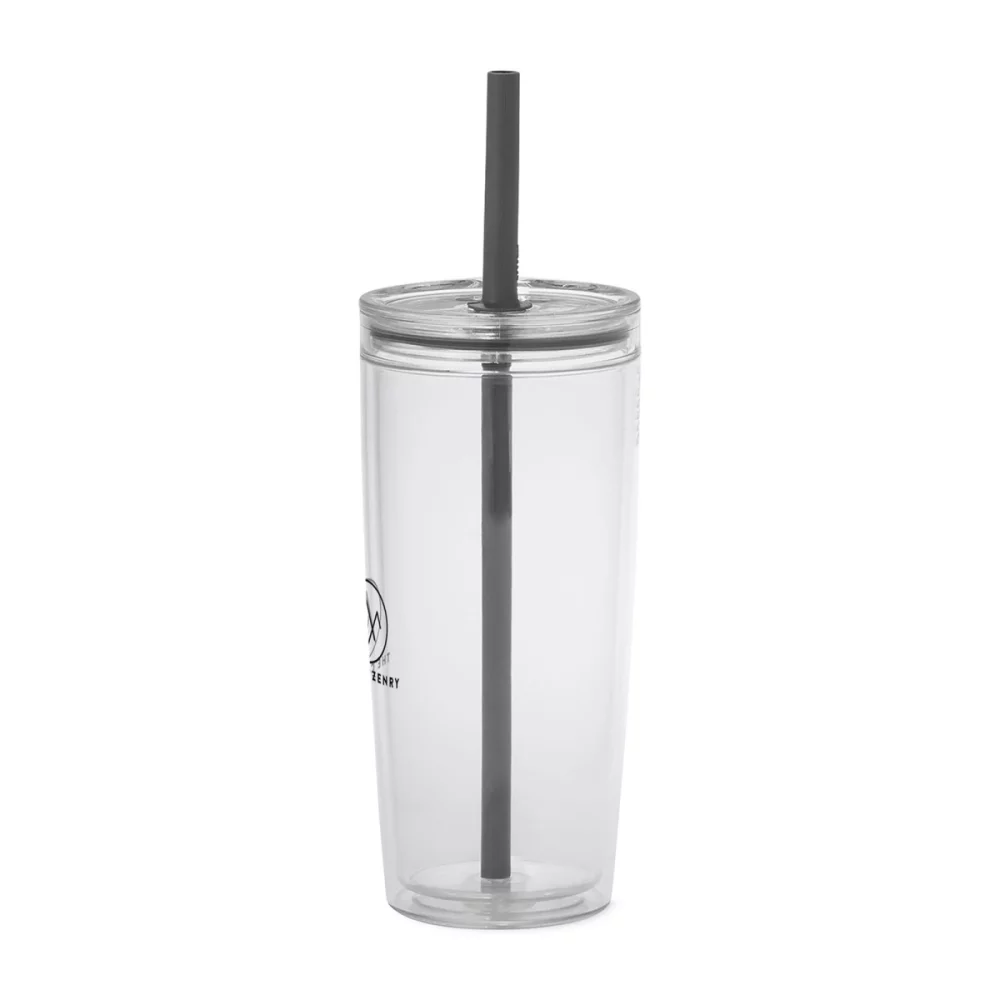 Gobelet à paille MiiR® Everywhere - 16 oz - Transparent