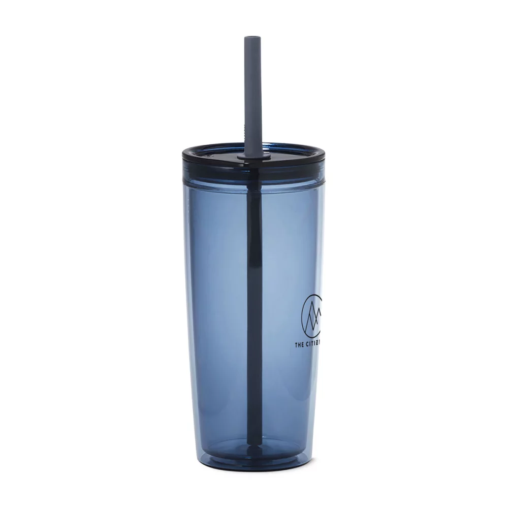 MiiR® Everywhere Straw Tumbler - 16 Oz. - Tidal Blue
