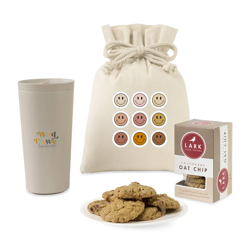 Ensemble cadeau Sip, Snack & Inspire - Taupe