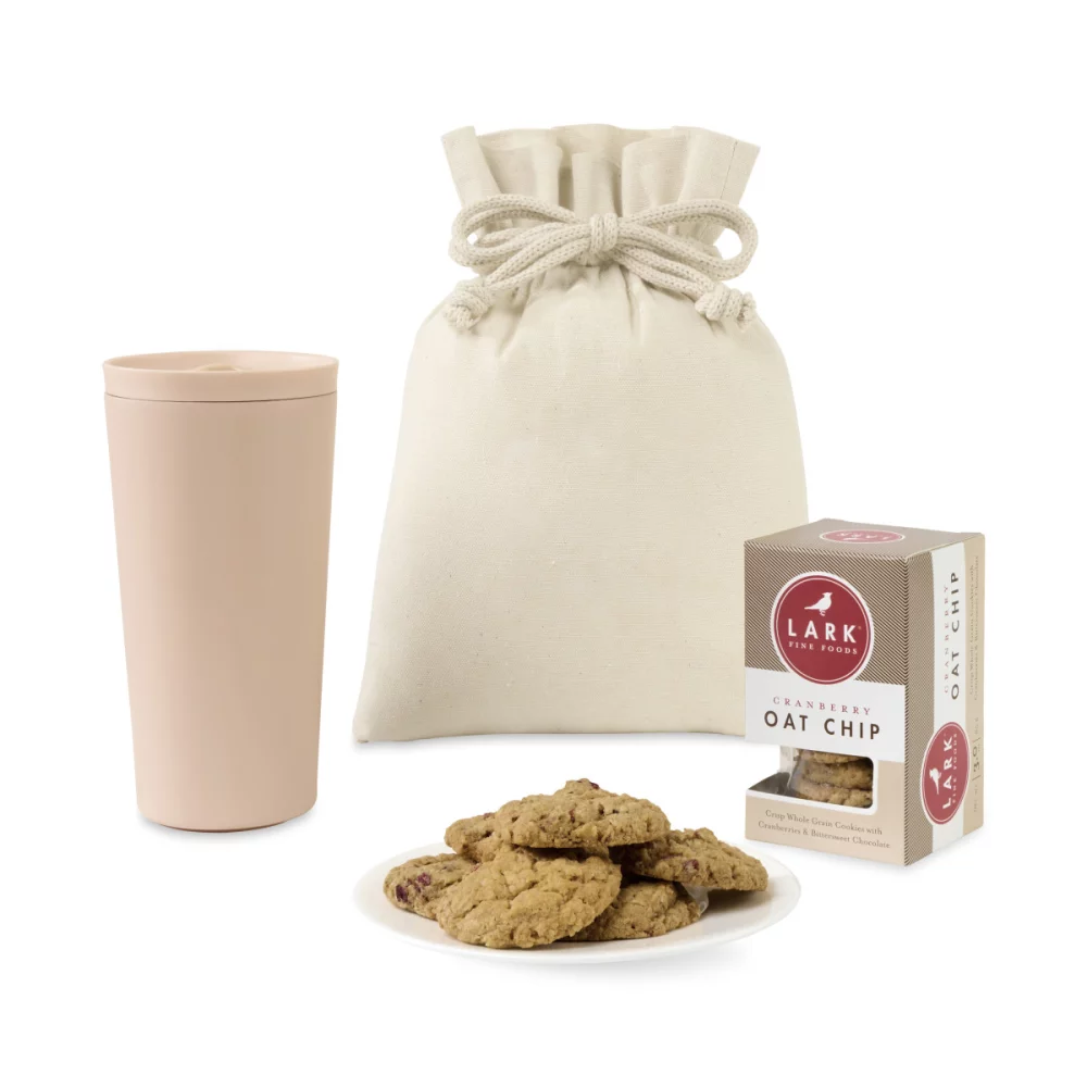 Sip, Snack & Inspire Gift Set - Light Peach